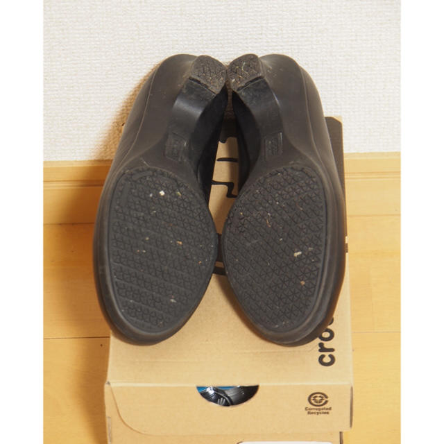 crocs(クロックス)の★CROCS クロックス★黒色 レディース パンプス レディースの靴/シューズ(ハイヒール/パンプス)の商品写真