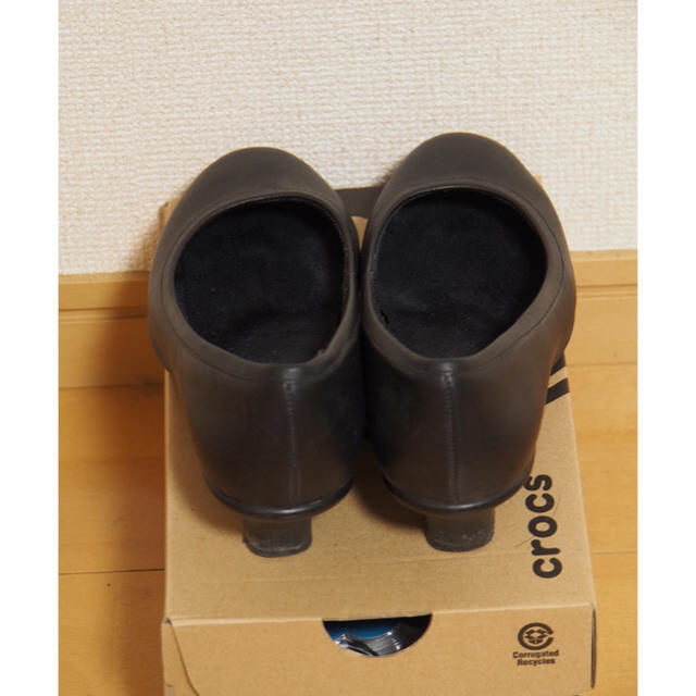 crocs(クロックス)の★CROCS クロックス★黒色 レディース パンプス レディースの靴/シューズ(ハイヒール/パンプス)の商品写真