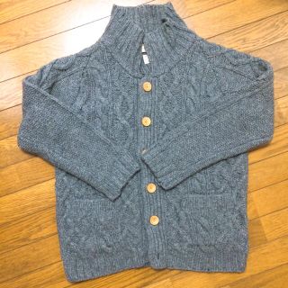 BEAMS HEART⭐️【M】メンズ カウチンセーターカーディガン ブルー系