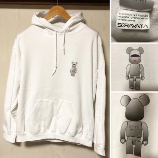 ベアブリック(BE@RBRICK)の激レア 空山基 × BE@RBRICK × 2G ミニベアブリック パーカー(パーカー)