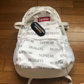 シュプリーム(Supreme)の【新品未使用】Supreme バックパック ホワイト 16aw(バッグパック/リュック)