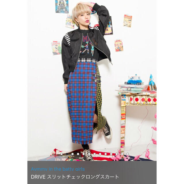 Aymmy in the batty girls(エイミーインザバッティーガール)の値下げ‼️Aymmy エイミー チェックロングスカート レディースのスカート(ロングスカート)の商品写真