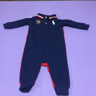 ラルフローレン(Ralph Lauren)の2枚セット ラルフローレン 6M サイズ70 長袖ロンパース(ロンパース)