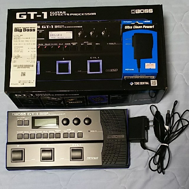 BOSS GT-1 売り払っ ギターエフェクター 本体 BOSS GT-1 売り払っ ギターエフェクター 本体
