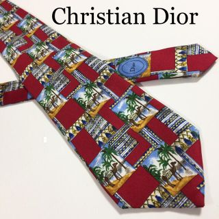 クリスチャンディオール(Christian Dior)の★美品★Christian Dior スペイン製 クリスチャンディオール(ネクタイ)