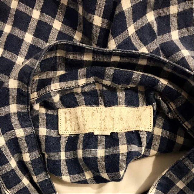 nest Robe(ネストローブ)のHAVERSACK ハバーサック ノーカラーシャツ L メンズのトップス(シャツ)の商品写真