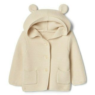 ベビーギャップ(babyGAP)の専用！babyGap くま耳 フード付き カーディガン 80cm(カーディガン/ボレロ)