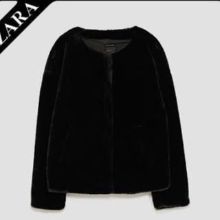 ザラ(ZARA)の2017／今期 フェイクファージャケット(毛皮/ファーコート)