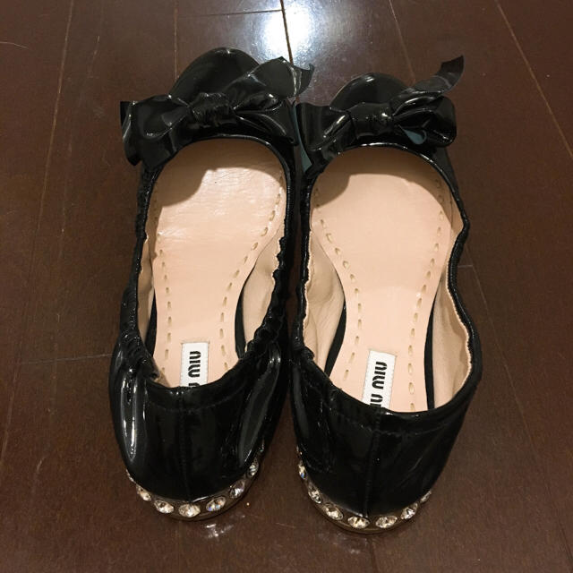 miumiu 新品 フラットシューズ 35 1/2