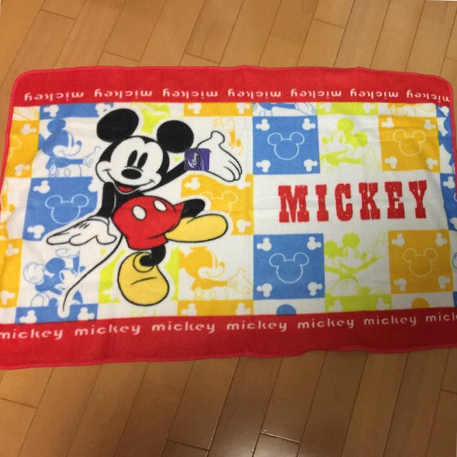 ミッキーマウス ブランケット インテリア/住まい/日用品の寝具(毛布)の商品写真