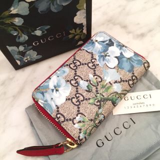 グッチ(Gucci)の〈美品〉GUCCI ブルームス 花柄 カードケース コインケース 小銭入れ(コインケース)