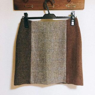 ハリスツイード(Harris Tweed)のHarrisTweed スカート ハリスツィード(ひざ丈スカート)