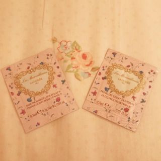 レメルヴェイユーズラデュレ(Les Merveilleuses LADUREE)の+ﾟ｡*レ・メルヴェイユーズ ラデュレ サンプル2点セット*｡ﾟ+(サンプル/トライアルキット)