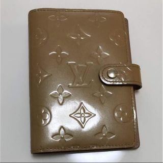 ルイヴィトン(LOUIS VUITTON)のお値下げ！ヴィトン ヴェルニ ベージュ 手帳カバー(その他)