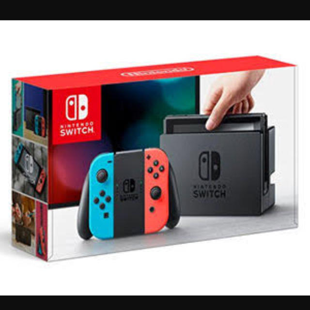 Switch 本体　ネオンレッドブルー　新品未開封