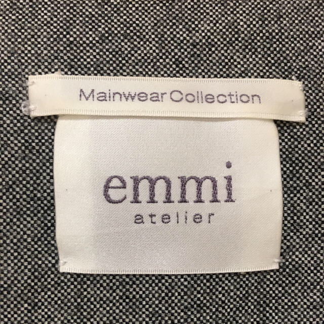 ノーカラー emmi ベルト付きジャケットの通販 by wMmw7777's shop｜エミアトリエならラクマ atelier - さとみさん