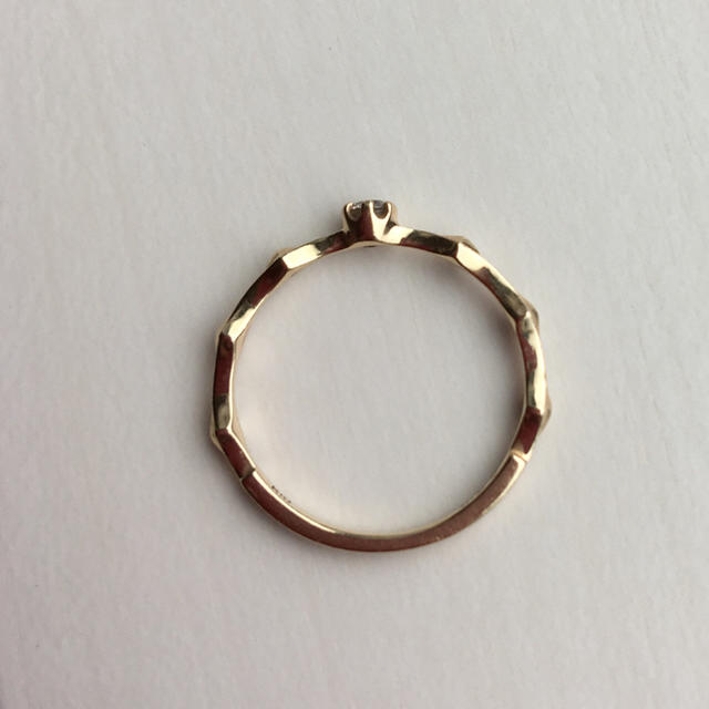 k10 ダイヤモンド リング レディースのアクセサリー(リング(指輪))の商品写真