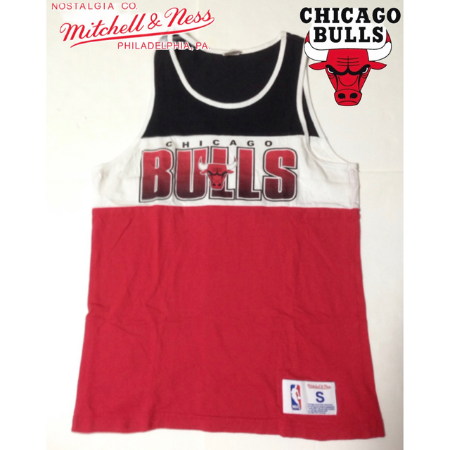 MITCHELL & NESS(ミッチェルアンドネス)のBULLS:ブルズ mitchell&nessミッチェルアンドネス タンクトップ メンズのトップス(タンクトップ)の商品写真