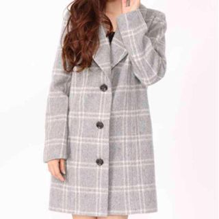 BE RADIENCE トレンチコート ギンガムチェック Chay