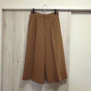 イング(INGNI)のキャメル ガウチョパンツ(カジュアルパンツ)