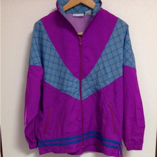 リーボック(Reebok)のReebok(リーボック)90s 古着　ヴィンテージ ロゴ ナイロンジャケット(ナイロンジャケット)