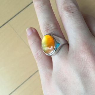 ビタミンカラーのポップな指輪💍(リング(指輪))