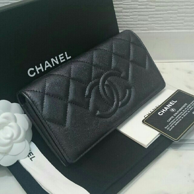 日本人気超絶の CHANEL 新品2017年秋冬最新作シャネルダイヤモンドCC長 ...