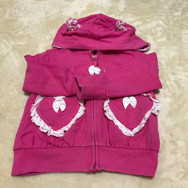 EARTHMAGIC(アースマジック)のアースマジック ジャケット 90 キッズ/ベビー/マタニティのキッズ服女の子用(90cm~)(ジャケット/上着)の商品写真