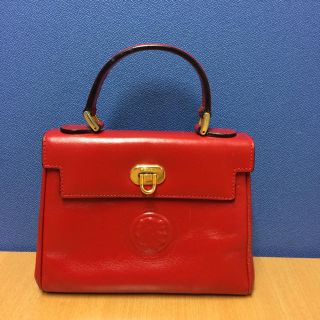 フェンディ(FENDI)のFendi  レッド バック(ハンドバッグ)