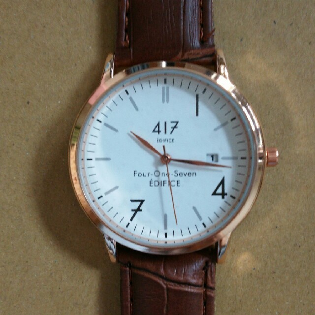 EDIFICE(エディフィス)のヴィンテージ風  腕時計     付録 メンズの時計(腕時計(アナログ))の商品写真