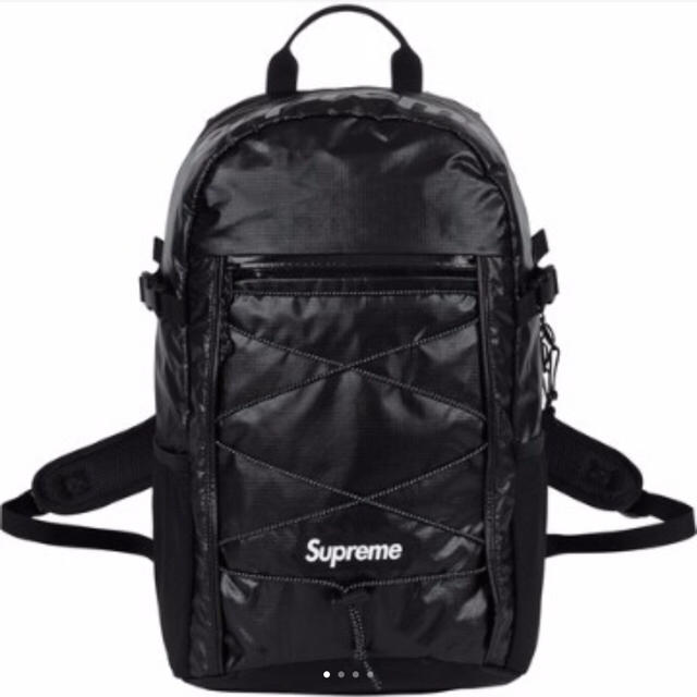 supreme 17aw backpack black