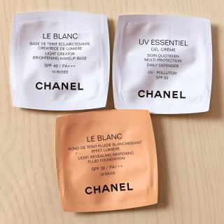 シャネル(CHANEL)のCHANEL 下地 ファンデーション パウチ 試供品(サンプル/トライアルキット)