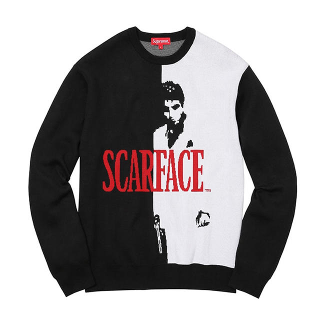 Supreme(シュプリーム)のScarface™ Sweater M supreme セーター メンズのトップス(ニット/セーター)の商品写真