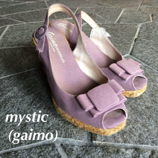 mystic(ミスティック)のmystic♣︎ウエッジ リボンサンダル レディースの靴/シューズ(サンダル)の商品写真