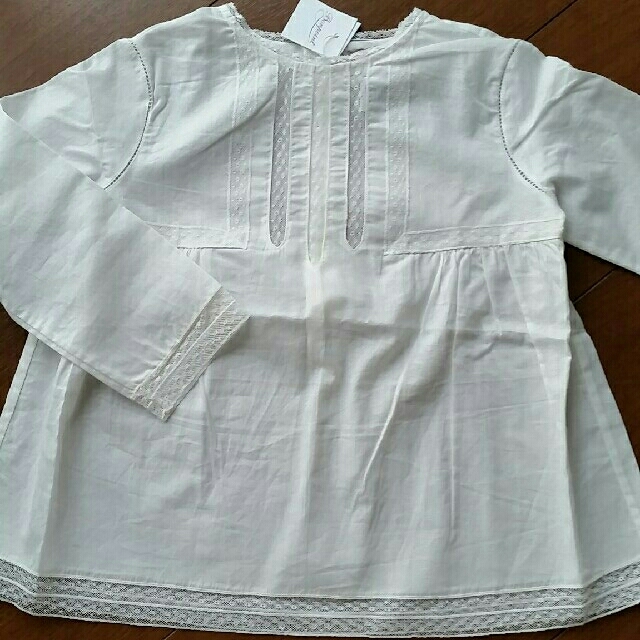 Bonpoint(ボンポワン)の新品⭐ボンポワン　ブラウス キッズ/ベビー/マタニティのキッズ服女の子用(90cm~)(ブラウス)の商品写真