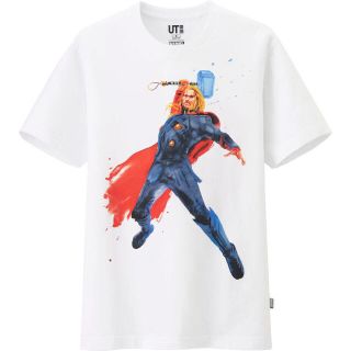 ユニクロ(UNIQLO)のマーベル ユニクロ UT メンズL エイジオブウルトロン マイティーソー(Tシャツ/カットソー(半袖/袖なし))