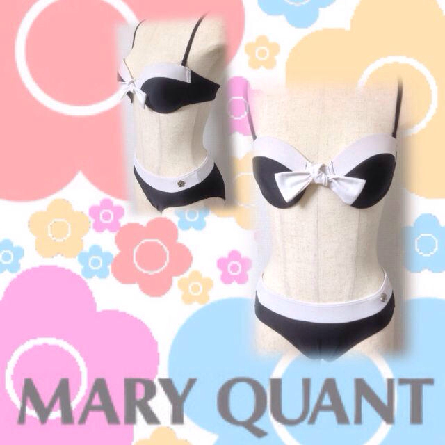 MARY QUANT(マリークワント)のマリクワ バイカラー ワイヤー入 水着 レディースの水着/浴衣(水着)の商品写真