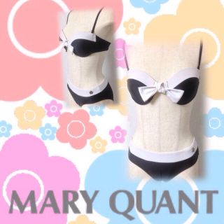 マリークワント(MARY QUANT)のマリクワ バイカラー ワイヤー入 水着(水着)