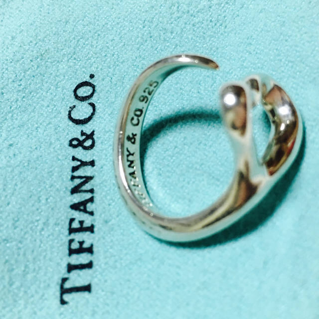 Tiffany & Co.(ティファニー)のティファニーシルバーリング  エルサ・ペレッティ オープンハートリング レディースのアクセサリー(リング(指輪))の商品写真