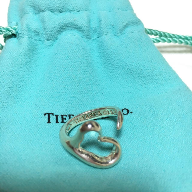 Tiffany & Co.(ティファニー)のティファニーシルバーリング  エルサ・ペレッティ オープンハートリング レディースのアクセサリー(リング(指輪))の商品写真