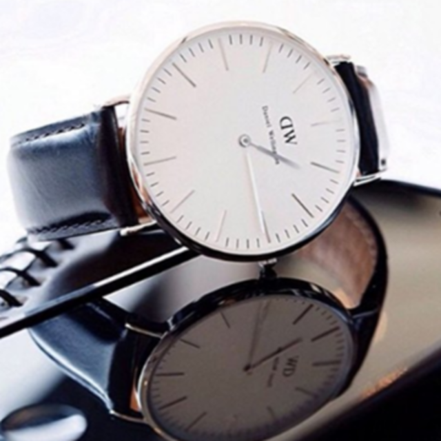 Daniel Wellington(ダニエルウェリントン)の0206DW ダニエルウェリントン 40mm シェフィールド シルバー メンズの時計(腕時計(アナログ))の商品写真