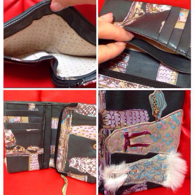 TSUMORI CHISATO(ツモリチサト)のツモリチサト二つ折財布 ドレス柄 レディースのファッション小物(財布)の商品写真