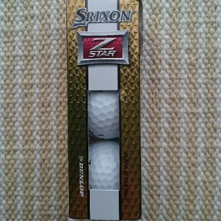 ダンロップ(DUNLOP)の新品ゴルフボールSRIXON ＺSTAR 3個入です。(その他)