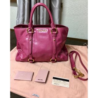 ミュウミュウ(miumiu)のミュウミュウ2way RN1037(トートバッグ)