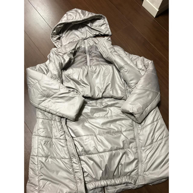 【送料込】ママコート ダッカー付き キッズ/ベビー/マタニティのマタニティ(マタニティアウター)の商品写真