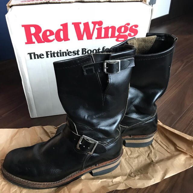 REDWING(レッドウィング)の【箱有】Red Wing エンジニアブーツ ナイフポケットとコインポケット有 メンズの靴/シューズ(ブーツ)の商品写真