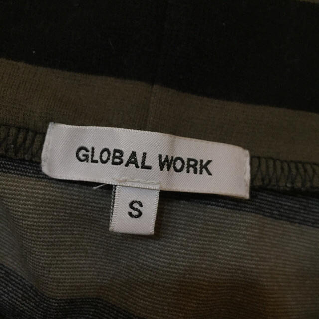 GLOBAL WORK(グローバルワーク)のGLOBAL WORK ボーダーペンシルスカート レディースのスカート(ひざ丈スカート)の商品写真