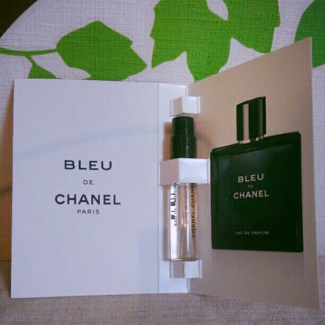 CHANEL(シャネル)のお値下げしました　シャネル　非売品　香水　BLEU DE ブルードゥ コスメ/美容の香水(香水(男性用))の商品写真