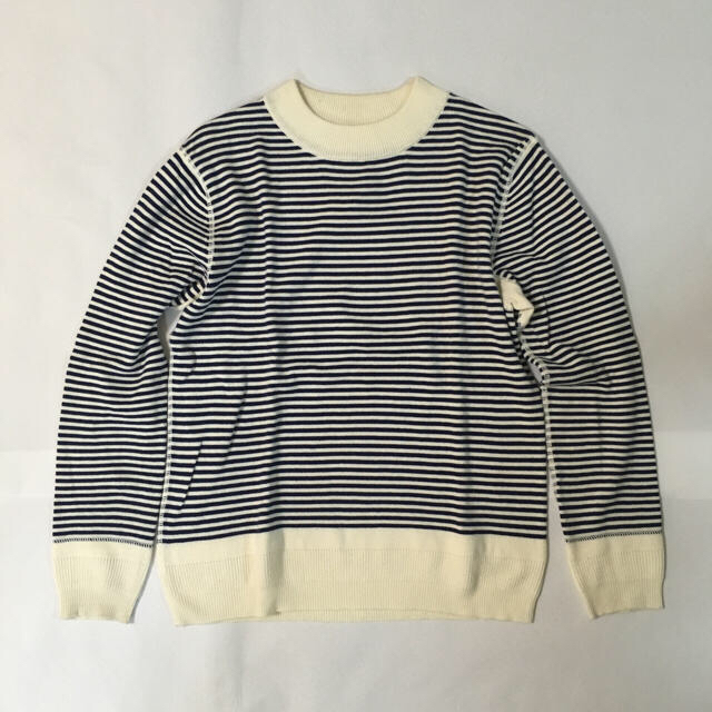 BEAMS BOY(ビームスボーイ)のBEAMS BOY/ボーダーコットンニット レディースのトップス(ニット/セーター)の商品写真