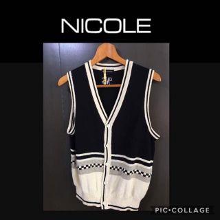 ニコル(NICOLE)のNICOLE SPORTS ニコルスポーツ メンズ M ベスト 日本製 訳あり(ベスト)